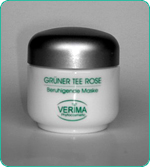 VERIMA - GRÜNER TEE ROSE – Beruhigende Maske